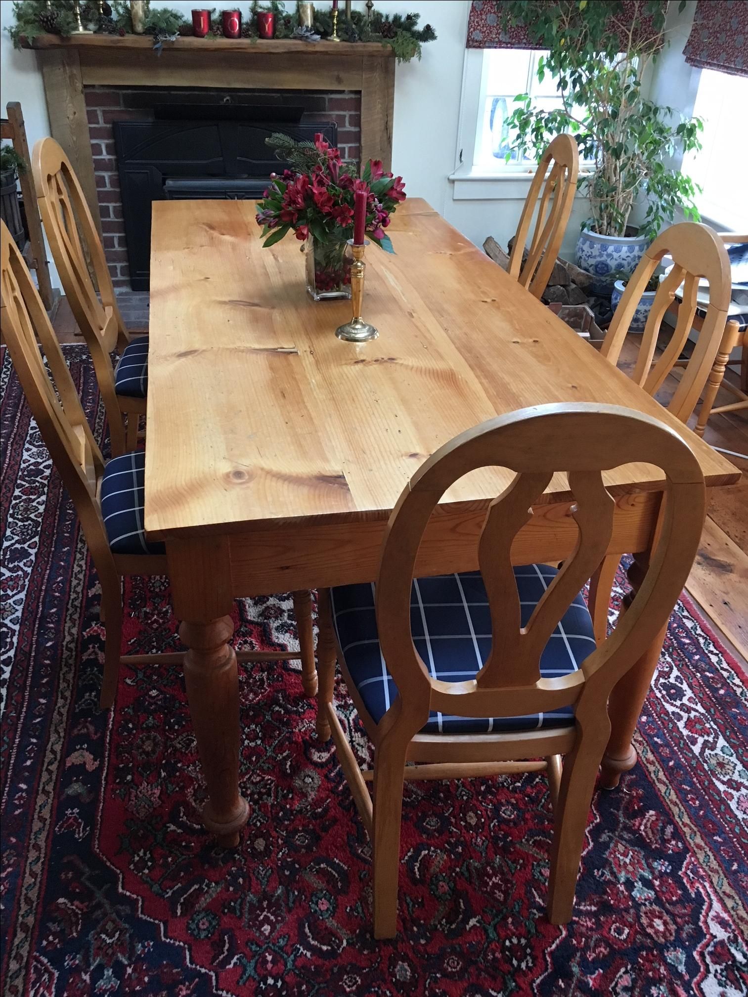 Custom Made Traditional Farm-Style Dining Tables by Fletcher House ...