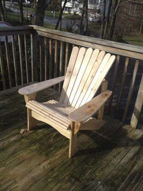 Custom Made Cedar Adirondack Chair