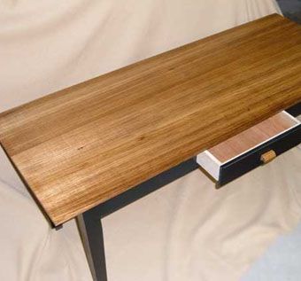 Custom Made Zebra Wood Coffee Table