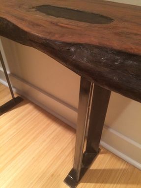 Custom Made Reclaimed Coffee Table, Console Table