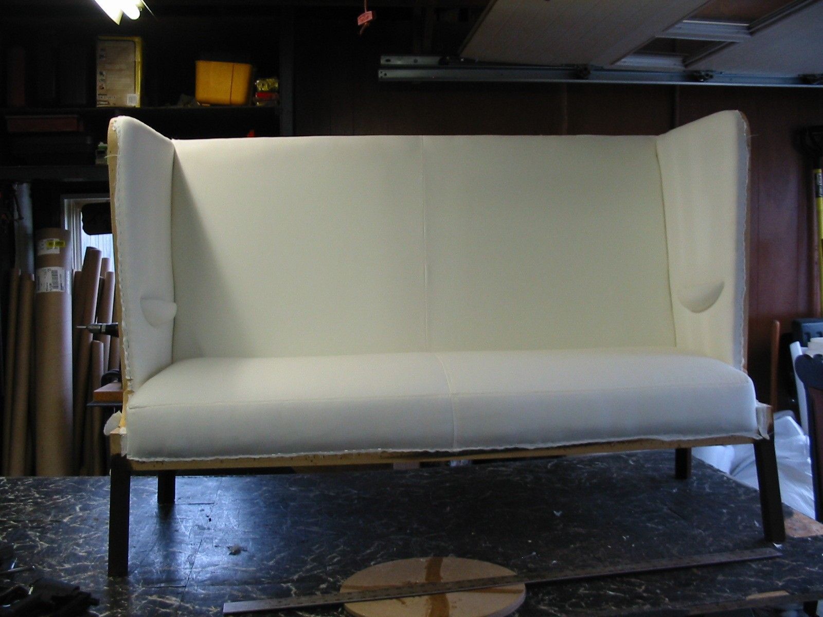 Hand Crafted Settee by Wise Furniture Manufacturing LLC.