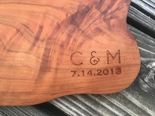 Custom Made Personalized Laser Engraved Serving Trays And Boards