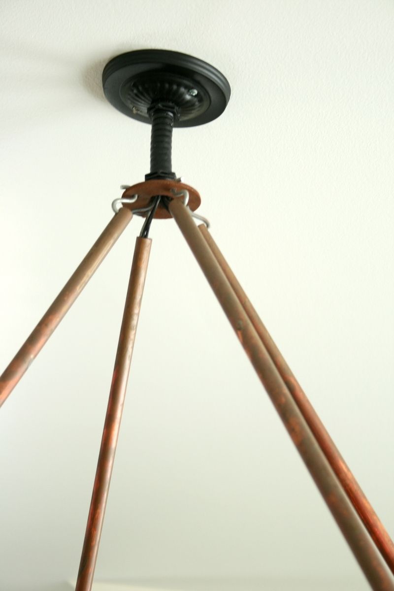 Buy Custom Bourbon Barrel Ring Chandelier, Featuring 6 Edison Bulb