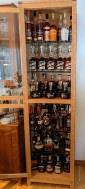 Custom Made Bourbon Cabinet
