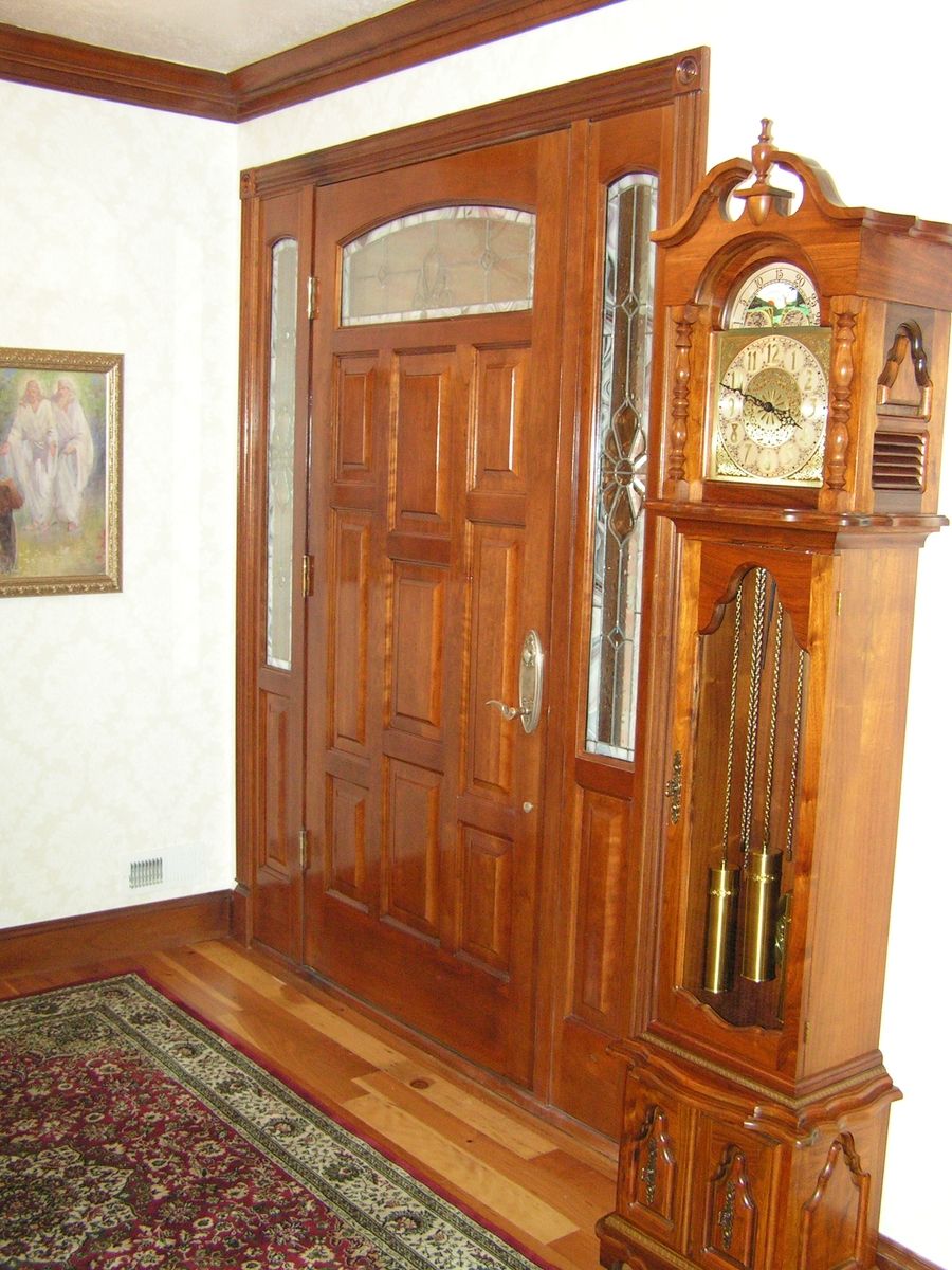 Handmade Custom Entry Door by Scott Custom Woodworks