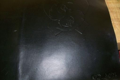 Custom Made Leather Portfolio With Custom Logo