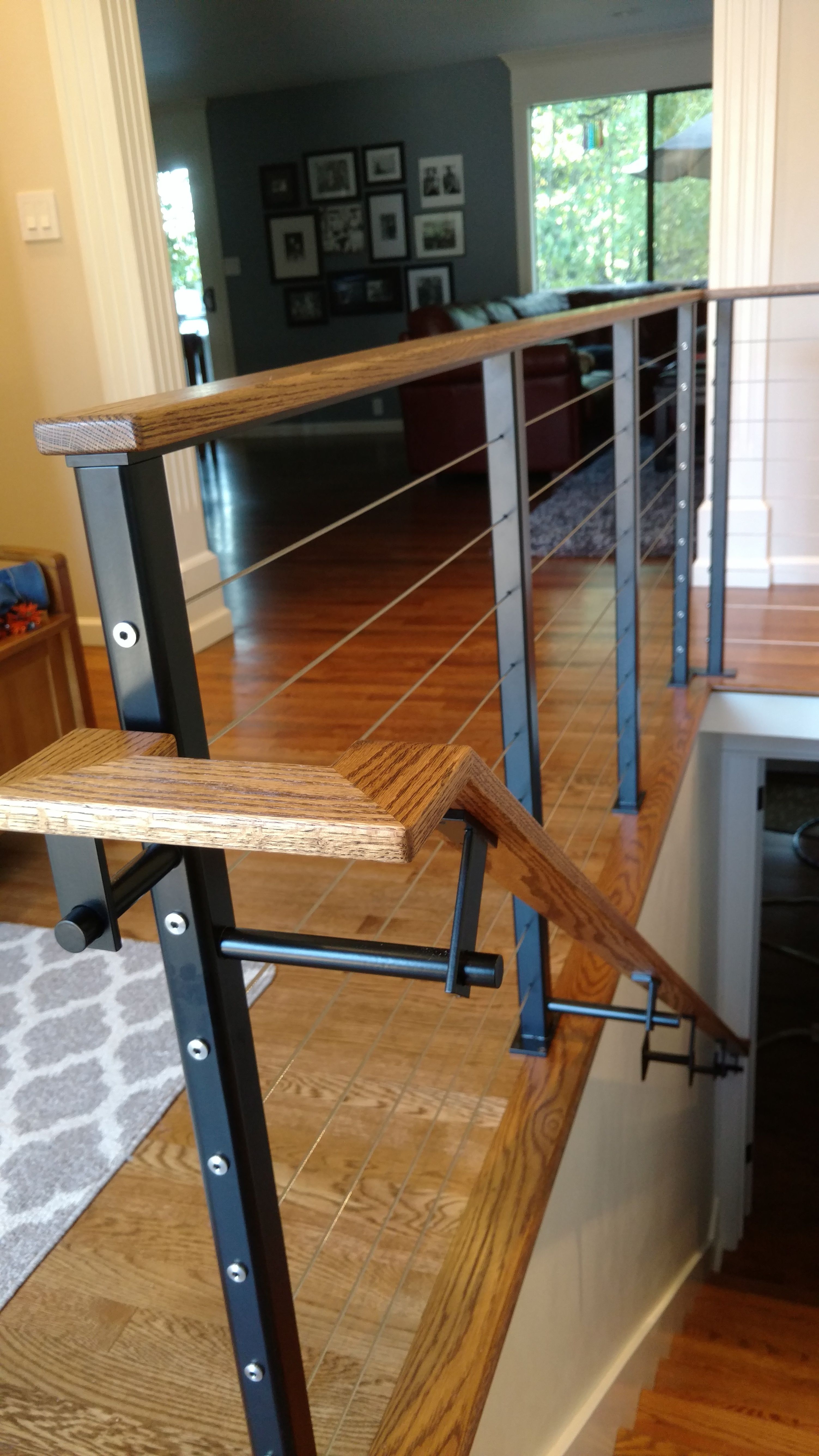 Hand Crafted Custom Built Interior And Exterior Railings by Two Blue