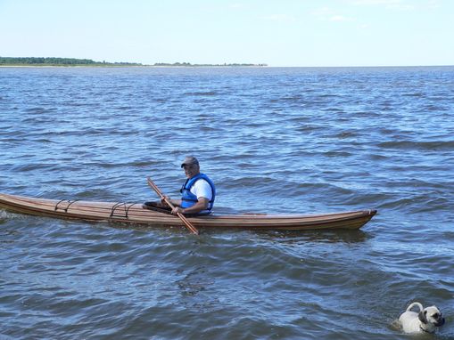 Custom Made Wood Strip Kayaks