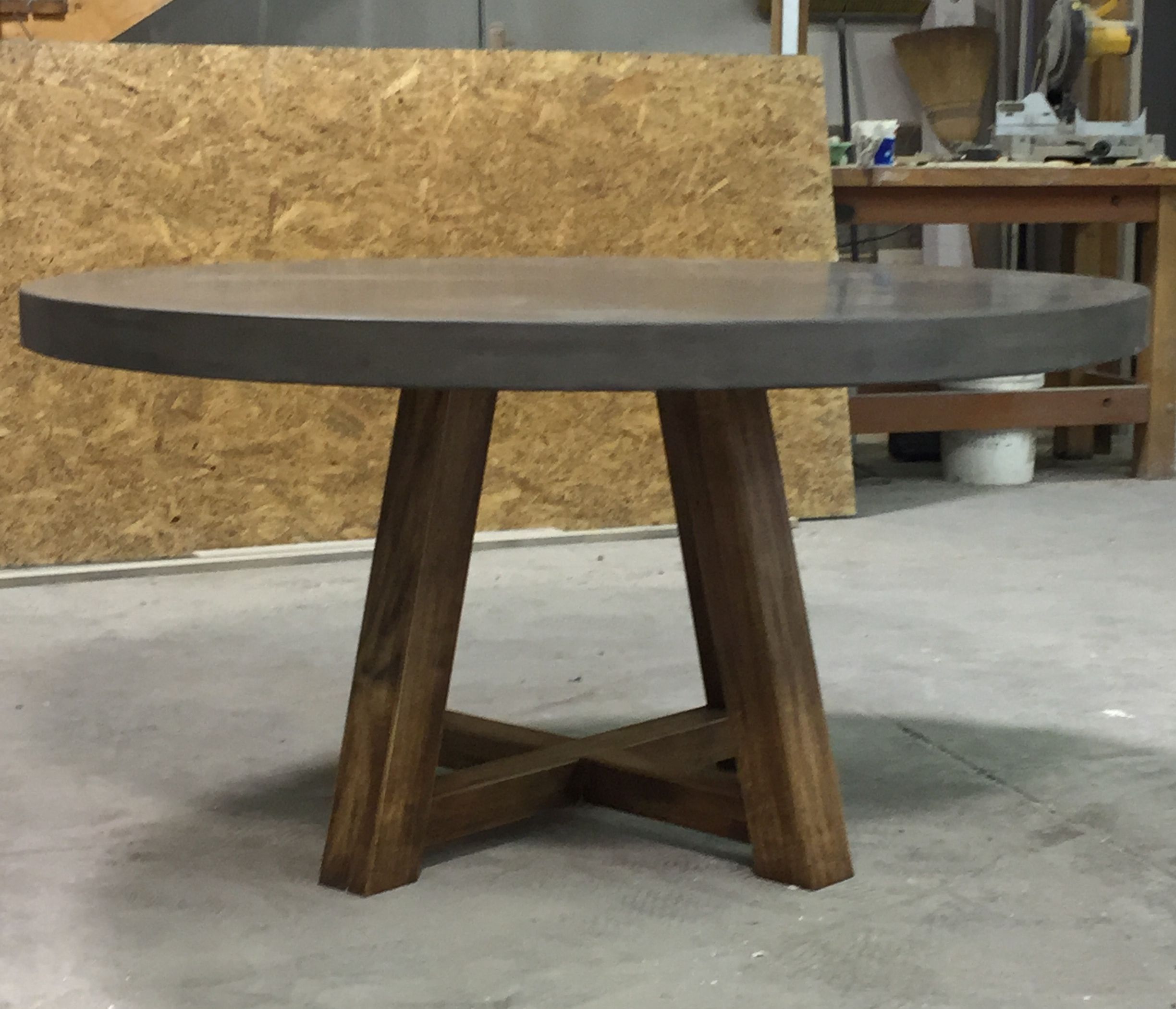 Concrete Dining Table Set For 8 at Timothy Robinson blog