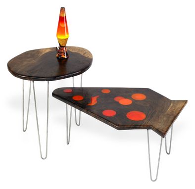 Custom Made Lava Lamp Tables