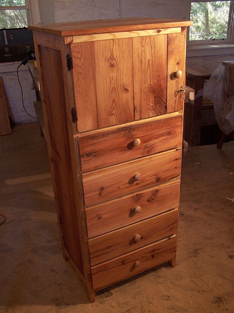 Buy A Custom Made Tallboy Lingerie Dresser With Jewelry Drawers