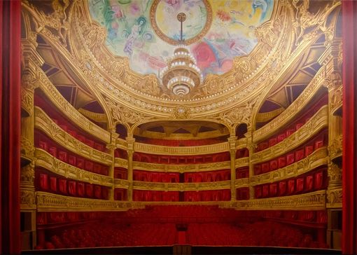 Custom Made Paris Opera House Mural By Visionary Mural Co.
