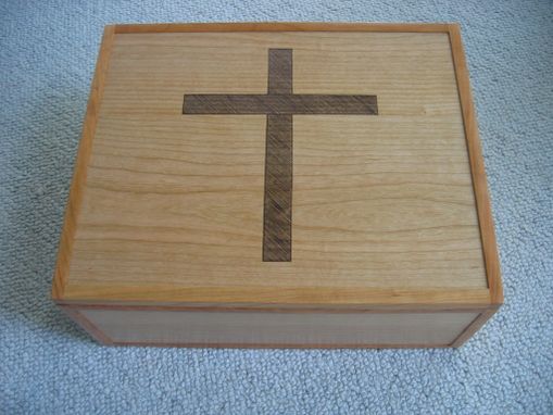 Handmade Custom Wooden Bible Boxes by Wood Designs by Glenn G. Nief