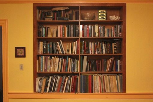 Custom Made Built-In Bookcase