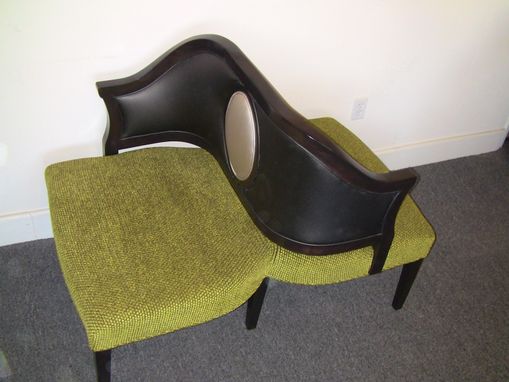 Custom Made Conversation Chair