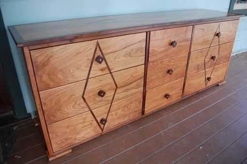 Custom Made Art Deco Low Boy Dresser