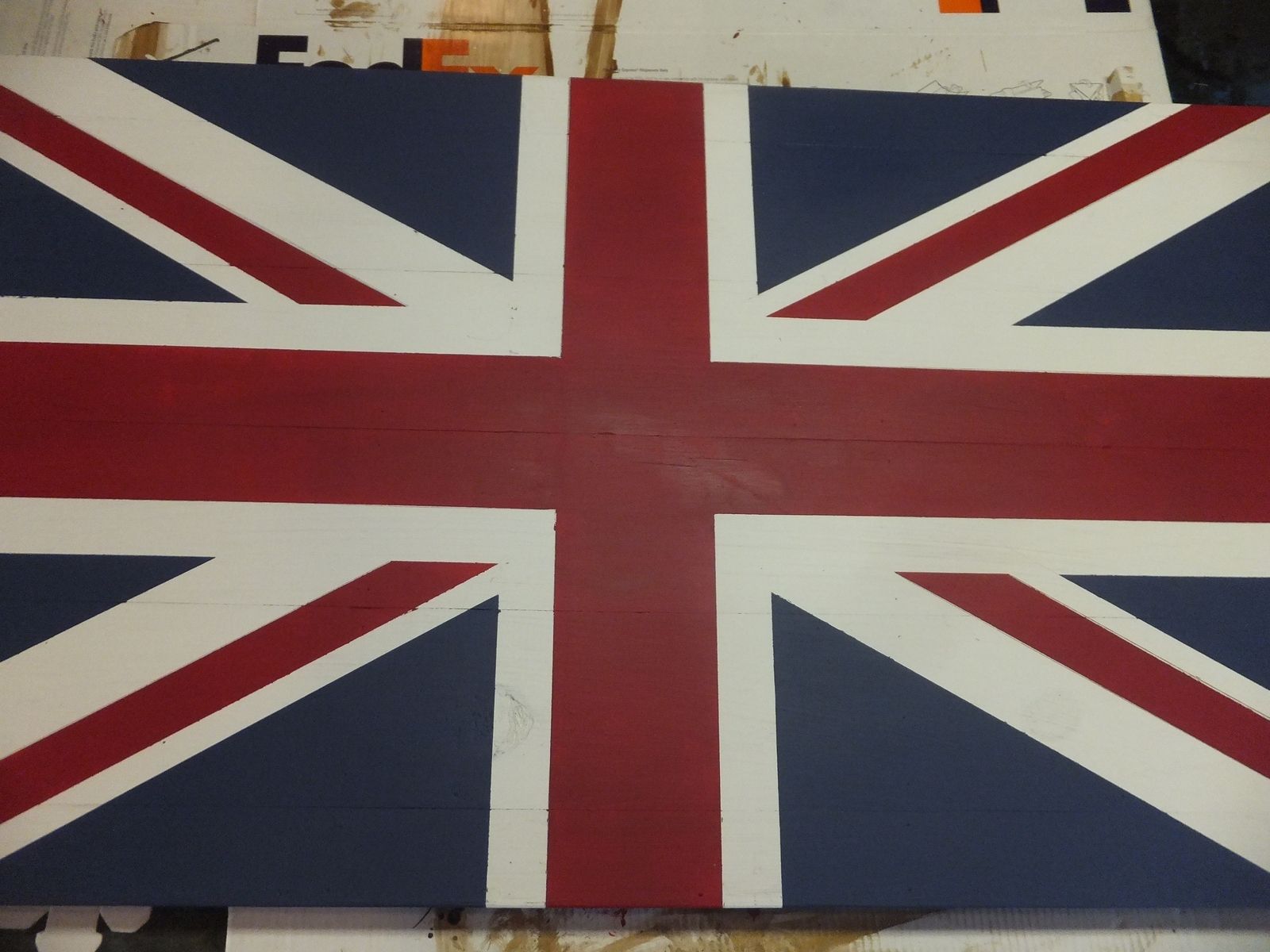 Hand Made Union Jack Wall Art by THH CREATIONS | CustomMade.com