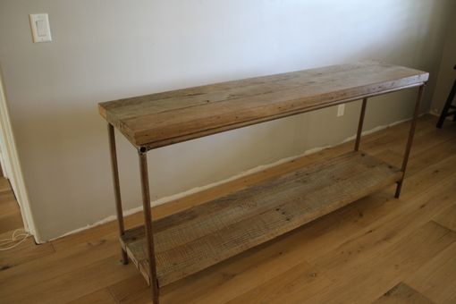 Custom Made Transitional Console Table