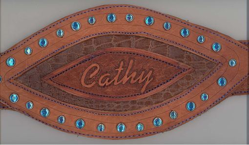 Custom Made Cathy's Gunbelt And Matching Chinks