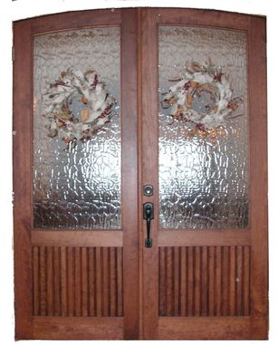 Custom Made Arched Entry Doors