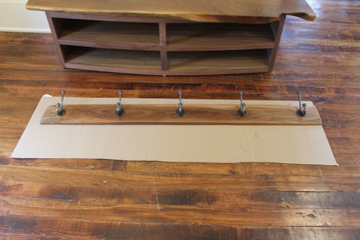 Custom Made Entry Way Bench With Matching Coat Rack.
