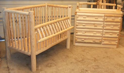 Custom Made Handmade Log Nursery By Montana Furniture Custom Made Handmade Log Nursery