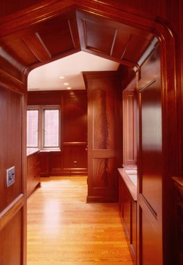 Custom Mahogany Dressing Room by Neal Barrett Woodworking 