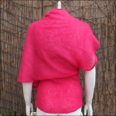 Custom Made Asymmetrical Kid Mohair Sweater