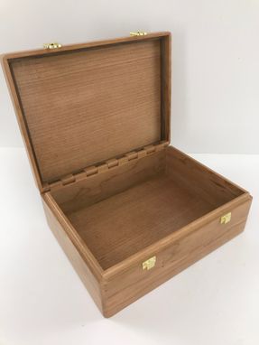 Custom Made Wooden Bible Box