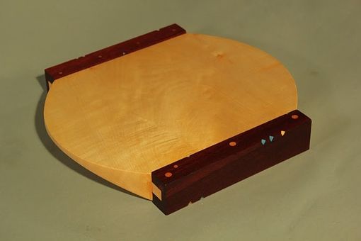 Custom Made Maple And Padauk Cutting Board