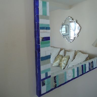 Custom Made Decorative Mosaic Wall Mirror
