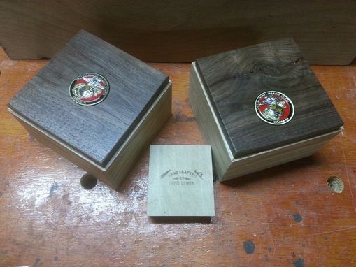 Custom Made Challenge Coin Or Trinket Box