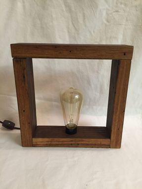 Custom Made Edison Bulb Lamp