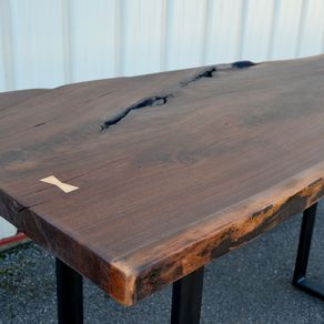 Live Edge Desks Slab Work Tables Custommade Com