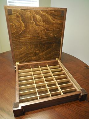 Custom Made Walnut/Oak Chessboard