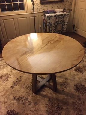 Custom Made Craftsman Pedestal Table