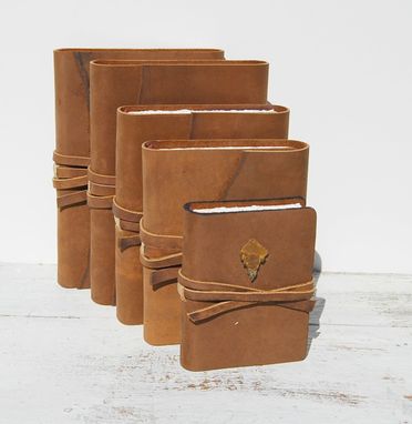 Custom Made Custom Handmade Leather Bound Collection Set Western Adventure Art Poetry Notebook (187)
