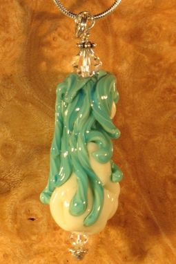 Custom Made Gorgeous Handmade Goddess Lampwork Glass New Mom