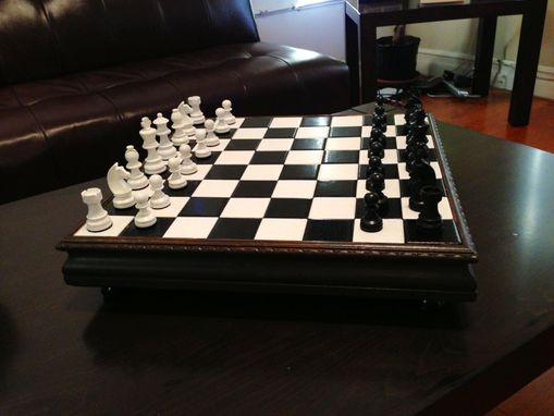 Custom Made Lake Side Chess Set