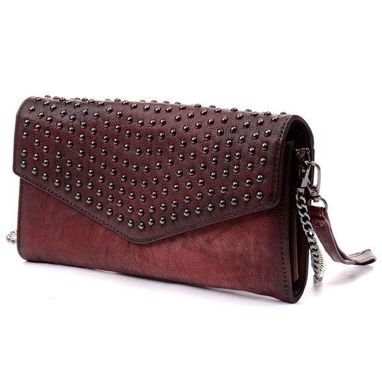 Custom Made Red Leather Purse
