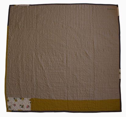 Custom Made Hand Quilted Throw