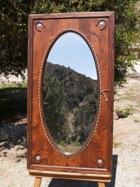Custom Made Western Oval Mirror