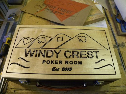 Custom Made Poker Money Box