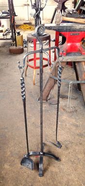 Custom Made Fire Place Tools