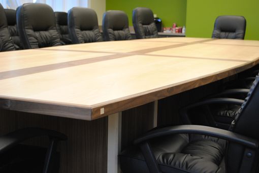 Custom Made Boat Style Conference Table