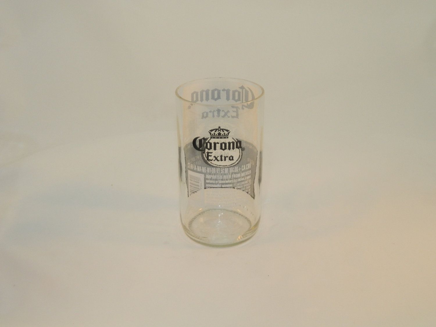 Hand Made Beer Bottle Tumbler Corona Extra 18oz by Milton Douglas lamp