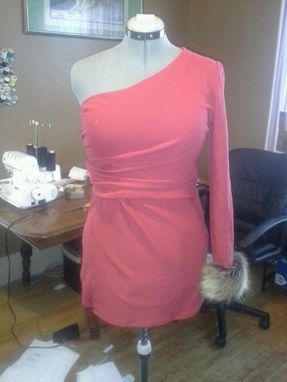 Custom Made One Shoulder Women's Top