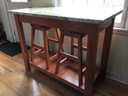 Custom Made Kitchen Table And Stools.