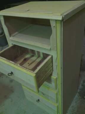 Custom Made Solid Wooden Girl’S Dresser With Cedar Lining