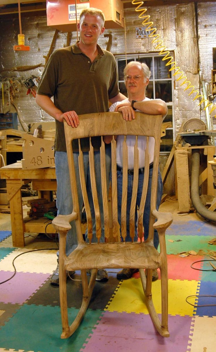 Custom Rocking Chairs For Tall People By Hal Taylor Custommade Com